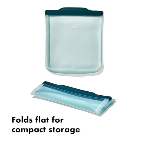 OXO Good Grips Silicone Reusable Bags - 4 Piece Starter Set