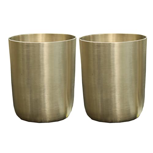 Pure Bronze Cup Tumbler Ayurveda Water Glass Handmade Gift for Him, 9th 19th Anniversary