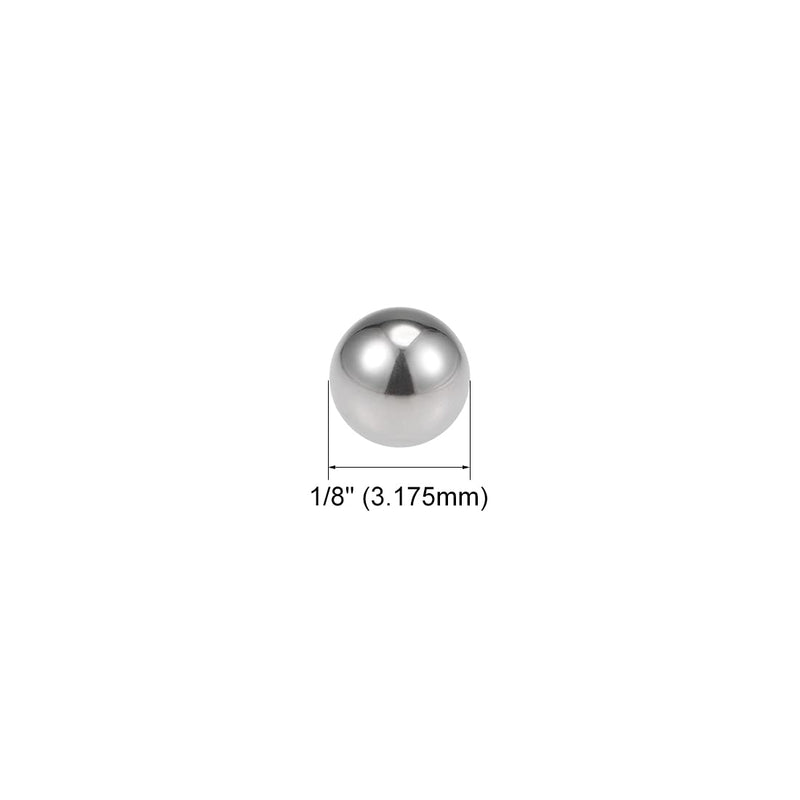 [Australia - AusPower] - uxcell 1/8-inch Bearing Balls 440C Stainless Steel G25 Precision Balls 100pcs 1/8" 