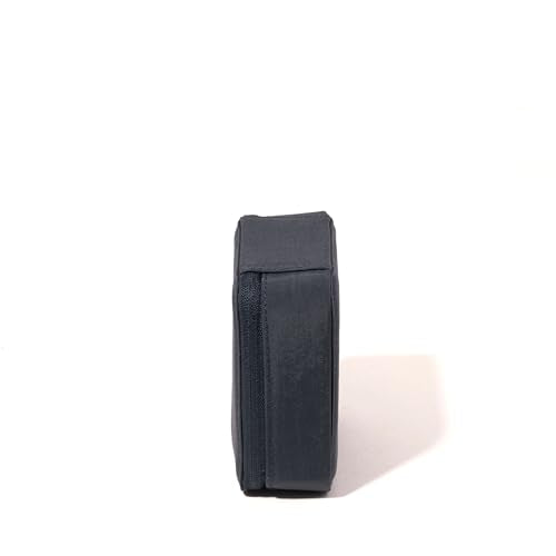 Baggallini Travel Jewelry Box - Lightweight 4.7”x4.7”x1.9” Travel Jewelry Case One Size French Navy
