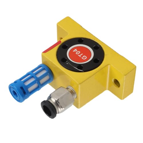 Pneumatic Turbine Vibrator G1/8 Inch Air Turbine Oscillator with Adjustable Frequency Low Noise for Industrial Applications Vibration Device