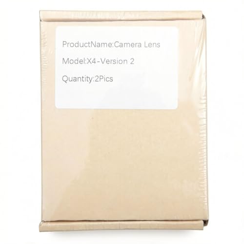 Replacement Lens for New Insta360 X4 or X3 Camera Lens Repair Part (X4-version1-2pic) Ver1-2 Pics