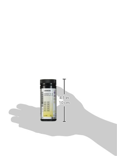 [Australia - AusPower] - Siemens Healthcare Diagnostics 2161 MultiStix 10 SG Reagent Strips, CLIA Waived (Pack of 100) 