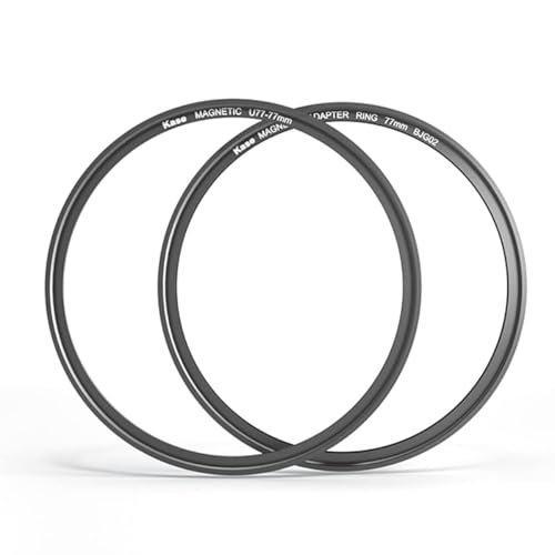 Kase 86mm Magnetic Lens and Filter Adapter Ring Kit - Convert 86mm Screw-in Thread Filter to Magnetic, Ultra-Thin & Aluminum Alloy