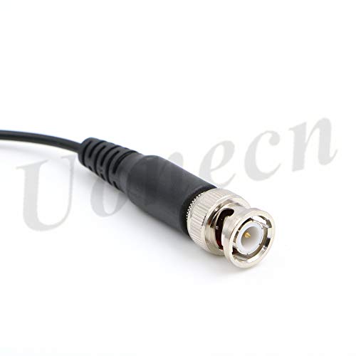 Uonecn Flexible 00B 4 Pin Male to BNC Plug Audio Timecode Cable for Red Epic Scarlet Camera Cable