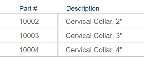 [Australia - AusPower] - United Ortho 10002 Soft Neck Brace Cervical Collar, 2" Universal, White 