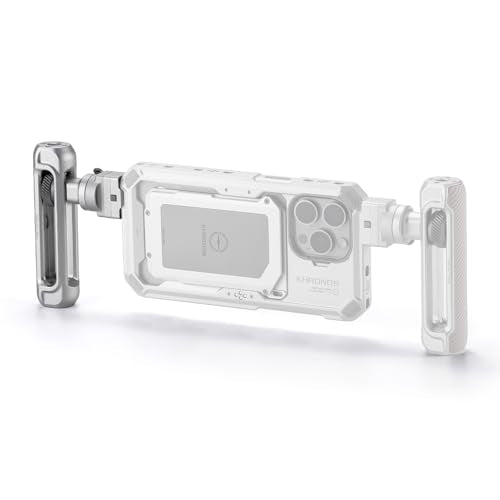 Tilta Khronos Adjustable Handle Compatible with iPhone 15 Pro/Pro Max (Titanium White) Titanium White