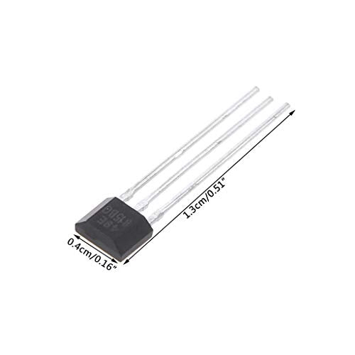 BELTI 10pcs 49E Hall Element OH49E Voltage Regulator Hall Effect Sensor Linear Switch
