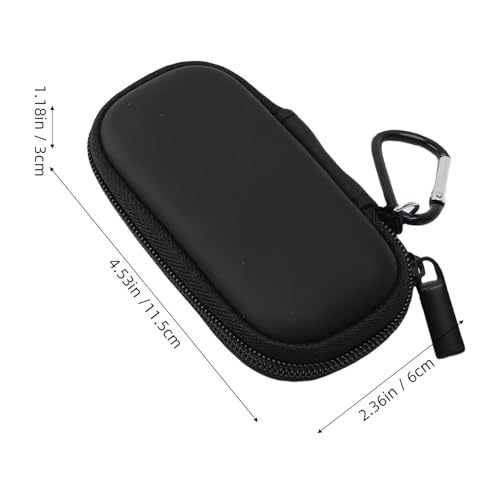 Denash Hard Shell Carry Case for Kardia Mobile ECG for Kardiamobile 6L ECG, Waterproof PU EVA All Round Protection Travel Suitcase with Strap