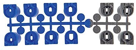 [Australia - AusPower] - 3 Pack of Hunter 782900 PGP Ultra, Blue Nozzle Rack, 782900SP Nozzle Tree for Hunter Rotors, PGP Ultra and I20 Ultra Rotor Sprinkler Heads, Hunter 782900 Nozzle Rack Set, Includes LED Keychain Light 