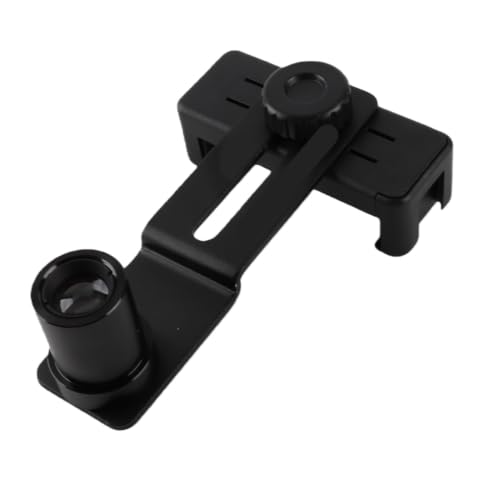 Microscope Lens Cellphone Adapter, Microscope Cellphone Camera Adapter with 12.5X Eyepiece, Smartphone Camera Adapter for Microscope Eyepiece Tube 23.2mm