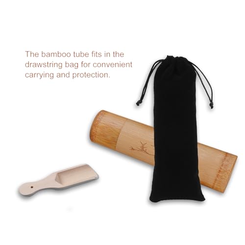 Biodegradable Bamboo Scattering Urn for Human Ashes