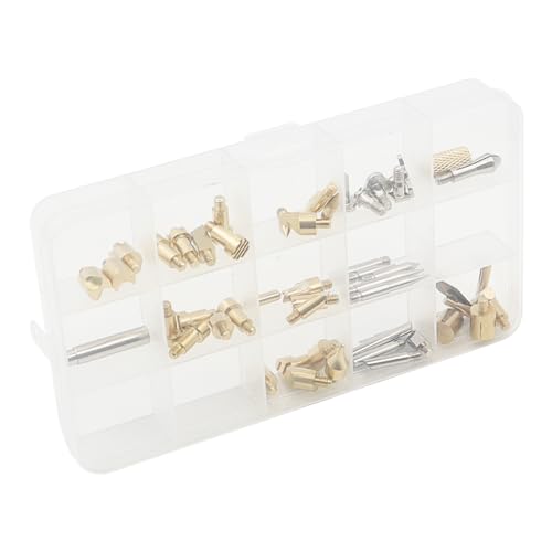 55PCS Wood Burning Accessories Wood Embossing Tips Carving Tool Kit Branding Engraving Bits Engraving Tools