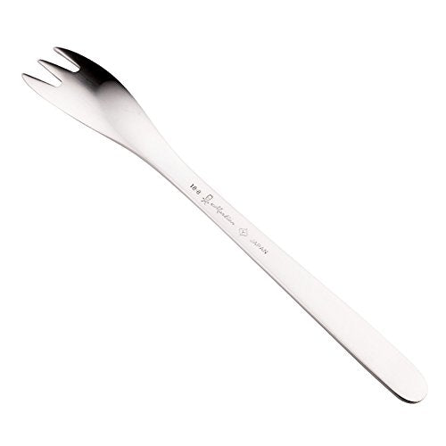 Sori Yanagi Cutlery with Simple Form for Easy Use, Tsubamesanjo Stainless Steel Cake Fork, Sleek Design for Smooth Texture, Dishwasher Safe, 18-8 Stainless Steel 2) Fork 16) Cake Forks