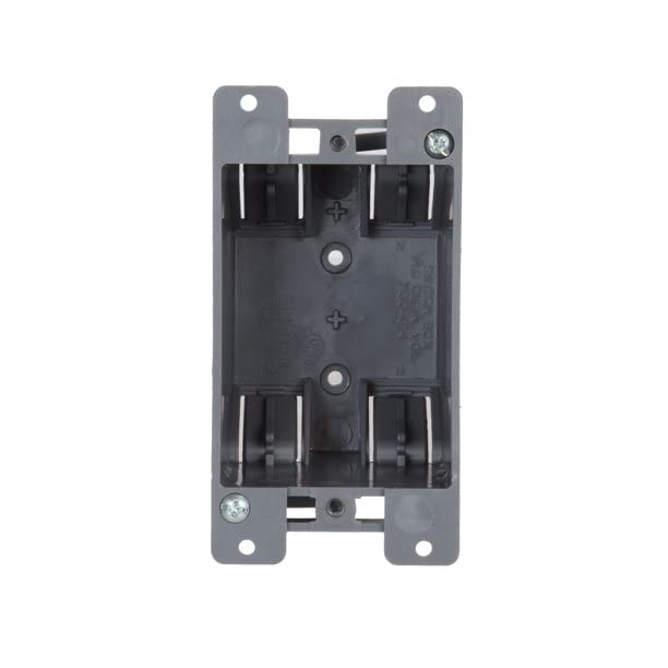 Newhouse Hardware 1-Gang PVC Old Work Electrical Outlet Box (12-Pack) | 14 cu. in. Plastic Junction Box for Switches, GFCI, or Duplex Receptacle Outlet | Old Work Electrical Box for Home Improvement 1-Gang (14 cu. in.) 12