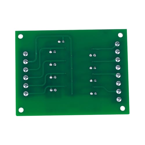 Optocoupler Isolation Module, 4 Channel 3.3V to 24V Optocoupler Isolator, PLC Signal Converter Board Signal Converter Board