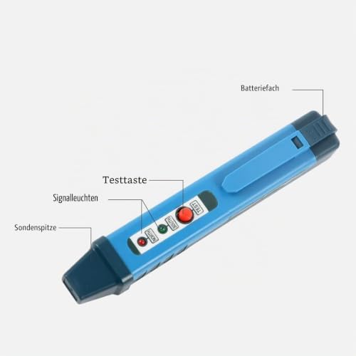 Magnetic Polarity Tester with LED Display for Car 12 V Circuit and Generator Test Portable North South Pole Detector