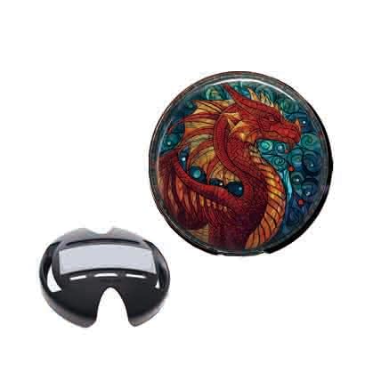 [Australia - AusPower] - Dragon StethoscopeTag Personalized,Nurse Doctor StethoscopeID Tag Customized, Medical StethoscopeName Tag,Ideal for Anyone That uses a Stethoscope, Nursing Students,etc. 