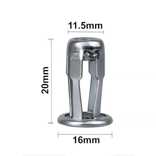 WYZBEN TJUS06 stainless steel blind jack nut, M6 x 20mm, hex nut, 10-piece set