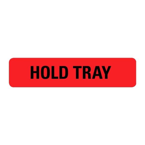LabelValue Hold Tray Food Service Medical Labels LV-MFSL31