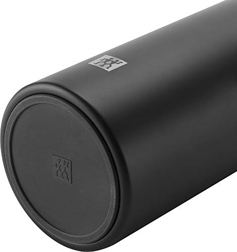 Zwilling 1007756 Vacuum Flask 1 Litre Black, 18/8 stainless steel 33.8 Ounces