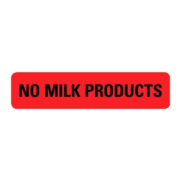 No Milk Labels