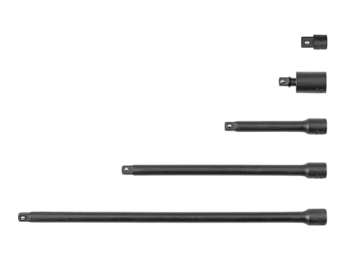 TEKTON 1/4-inch drive impact accessories set, 5-piece square drive tool set SIA90001