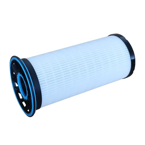AFSIYU oil filter replacement part compatible with R55-75 air compressor, black cylindrical filter canister