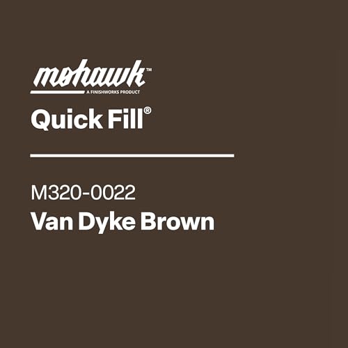 MOHAWK Quick Fill Burn-In Stick wood filler in Van Dyke Brown, M320-0022, 1 count