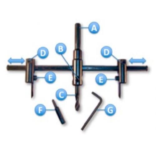 [Australia - AusPower] - Kivec XWY-06K003 - Cutting Multifunction Cutters 30-250 mm 