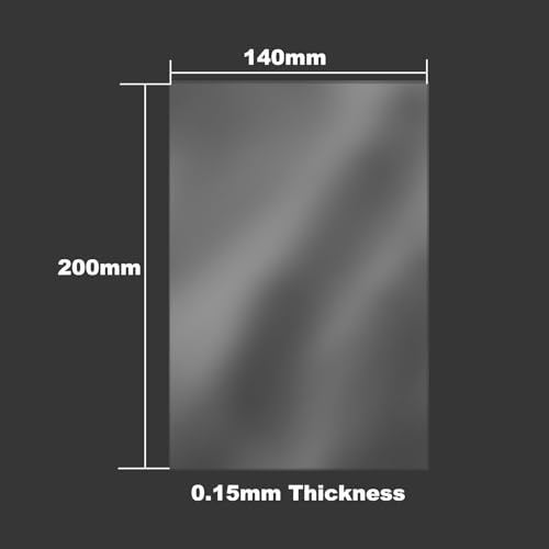6PCS FEP Release Film for Mars 2 Pro/Mars 2 /Mars 3 Pro/Mars 3 3D Printers 200x140x0.15mm