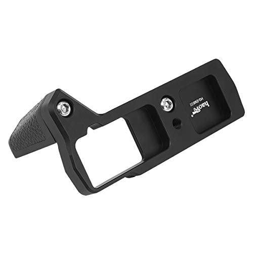 Haoge HG-EM5III Quick Release Plate Camera Bracket Holder Hand Grip for Olympus OM-D E-M5 Mark III fit Arca Swiss Sunwayfoto Kirk RRS Benro