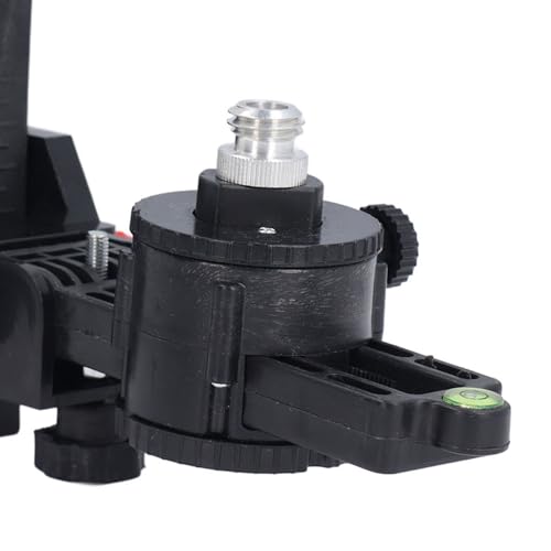 [Australia - AusPower] - Fine Tuning Bracket Level Adapter L Shape Magnetic Pivoting Base with Adjustable Clip for Wall Ceiling Mounted 
