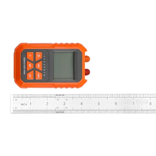Namvo Portable Optical Power Meter with 5KM Red Light -70+3dBm Mini Optical Power Tester Network Cable Tester Portable Digital Light Power Meter