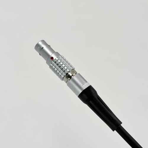 D-TAP to 2 Pin Lemo- Compatible Male Power Cable Suitable for Teradek Z Cam ARRI RED DJI TILTA Paralinx Preston Transvideo Offhollywood Switronix Panasonic (Coiled) Coiled