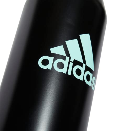 adidas Metal Water Bottle 1L Black/Pulse Mint Green/Blue Fusion 1 L