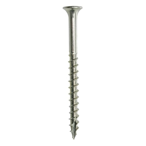 Grip-Rite PrimeGuard Max #10 x 2-1/2-inch 316 stainless steel deck screws with bugle head and T25 star drive box