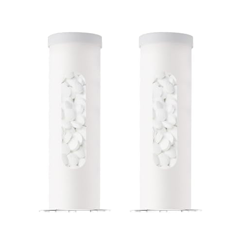 FS-TFC sediment anti-scale replacement under-sink water filter, 2-pack, white cartridge close-up