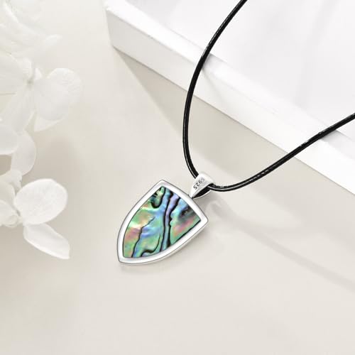 YFN Saint Michael Cross Necklace for Women Men Sterling Silver Religious Protector Pendant St Michael Archangel Jewelry Gifts