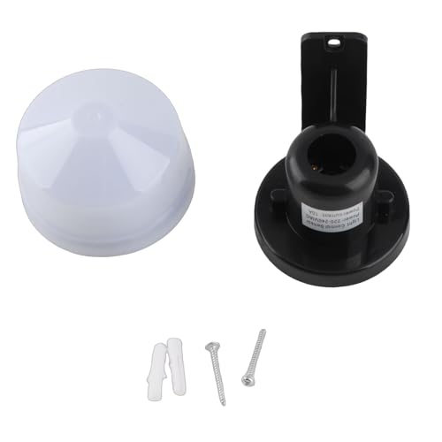 Photocell Light Switch,Equipped Automatic Photoelectric Sensor Outdoor Energy-saving Lighting High Sensitive Light Control Switch On/Off for Street Wall Garden Lamp AC 230V