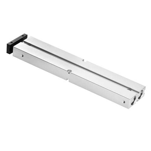 Heschen Pneumatic Air Cylinder, TN16-200(TDA16-200), Bore 16mm, Double-Rod Double-Acting Aluminum Pneumatic Air Cylinder, with Magnet (Stroke 200mm) Stroke 200mm