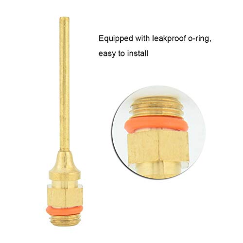 Alucy 1.5mm 70mm fine nozzle for hot glue gun, adhesive dispenser accessory