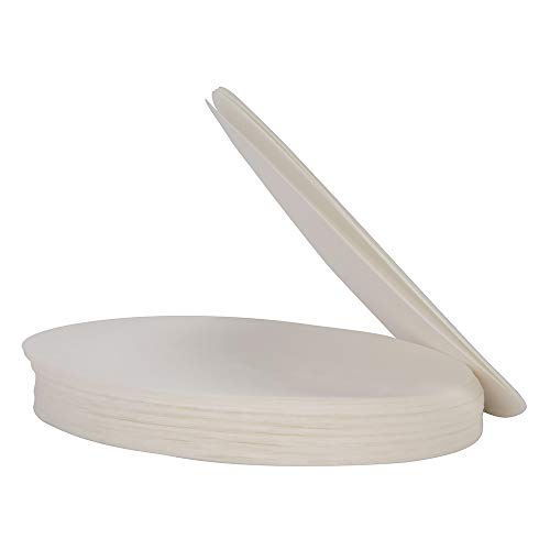 Labasics Quality Filter Paper, Round, Cellulose Filter Paper with 150 mm Diameter and a Filtration Speed of 20 Microns, Pack of 100 White