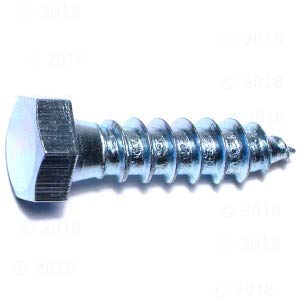 [Australia - AusPower] - 014973455545 Hex Lag Screws, 3/8 x 1-1/2, Piece-15 