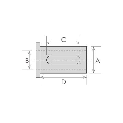 [Australia - AusPower] - HHIP 3900-2922 C Type Tool Holder Bushing, 1-1/2" OD x 1" ID 
