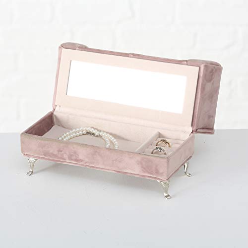 WHW Whole House Worlds Glam Pink Passion Jewelry Couch, 9 Inch Long Couch - 6 Inches Long