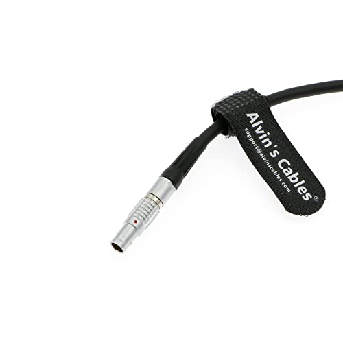 Alvin’s Cables Teradek RT Motor Cable for Teradek MDR.X Receiver | MOTR.X Motor| MK3.1 Motor Straight to Right Angle 4 Pin Male Power Control Cable 60cm|24inches