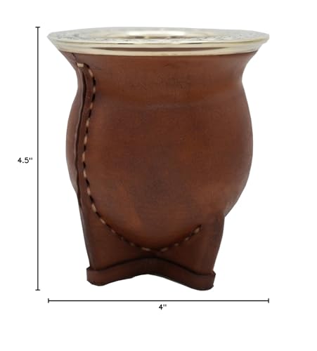 Materos Premium Yerba Mate Cup – Elegant, Functional & Durable Ceramic Camionero Design, Eco-Friendly Stylish Cup for Smooth Drinking Experience – Ceramic Camionero / 11 oz 11 Ounces