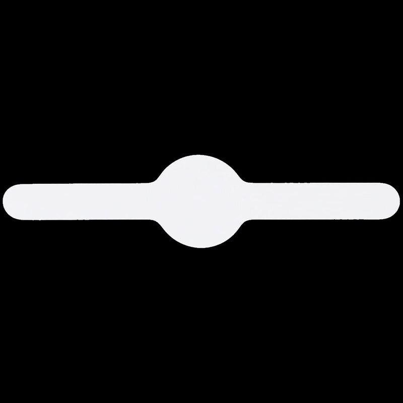 Pre-Roll Tube White Tamper Labels, 0.6 x 2.5 Inch 500 Total Labels