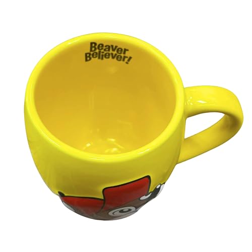 Buc-ee's Yellow Beaver Believer Mug